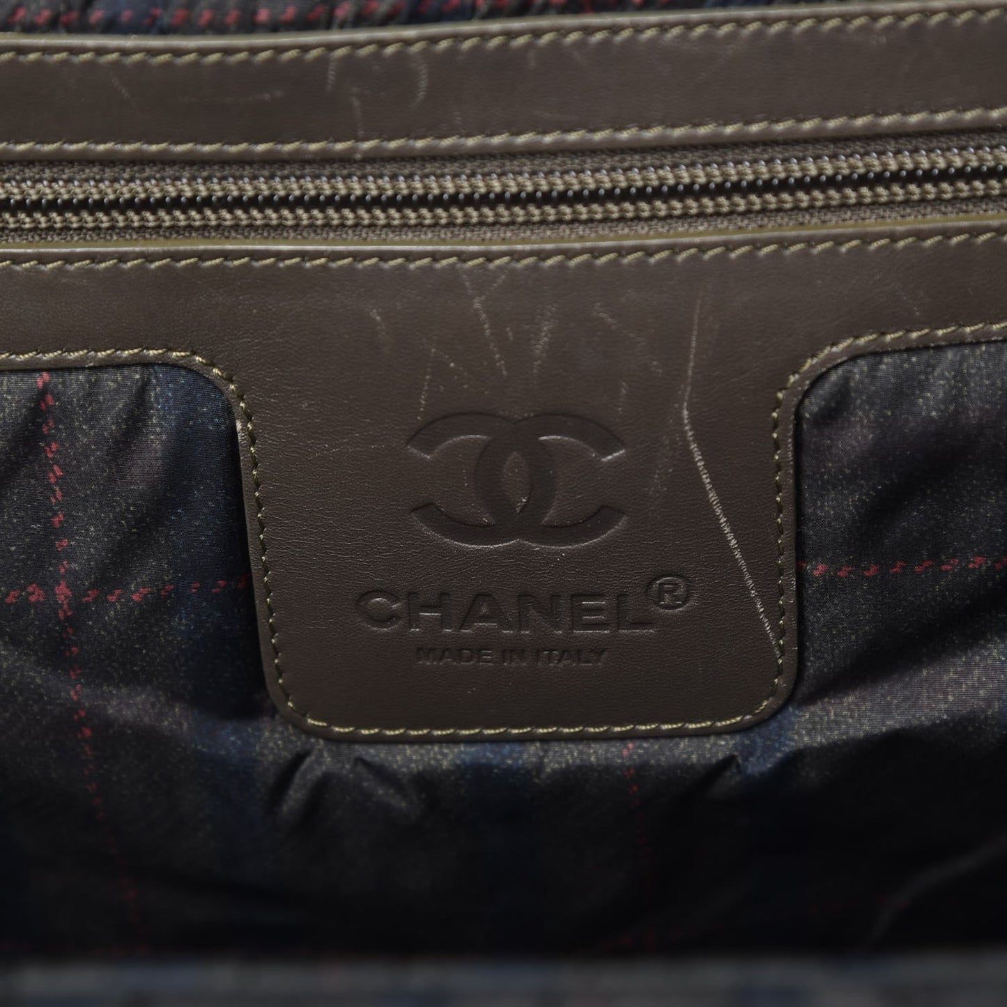 Nylon Quilted Coco Cocoon Bowler Khaki