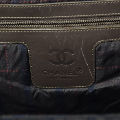 Chanel Nylon Quilted Coco Cocoon Bowler Khaki 6 of 14