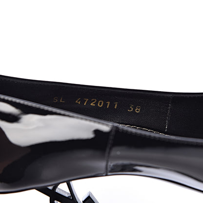 Saint Laurent Patent Opyum 110 Pumps 38 Black 8 of 13