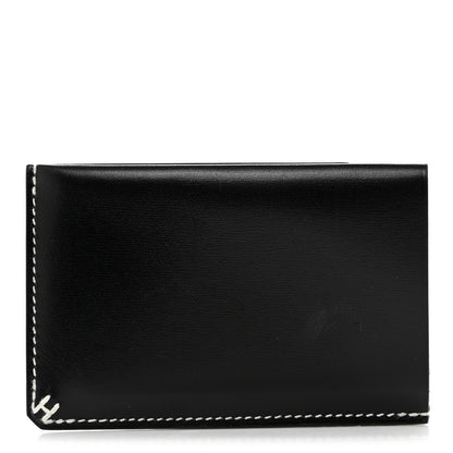 Hermes Box H Sellier Card Holder Black 1 of 8
