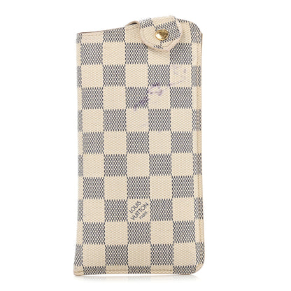 Louis Vuitton Damier Azur Sunglasses Case MM 1 of 11