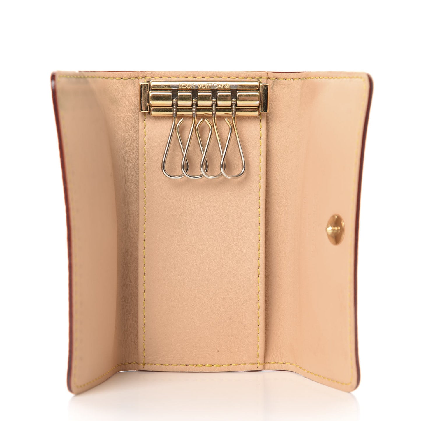 Monogram Multicolor Multicles 4 Key Holder White