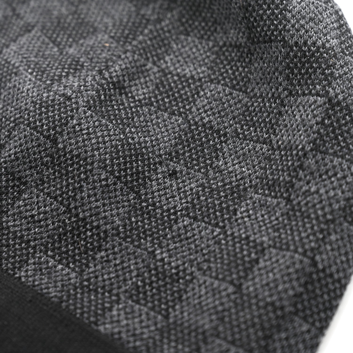 Louis Vuitton Wool Bonnet Petit Damier Graphite Beanie Hat 7 of 7