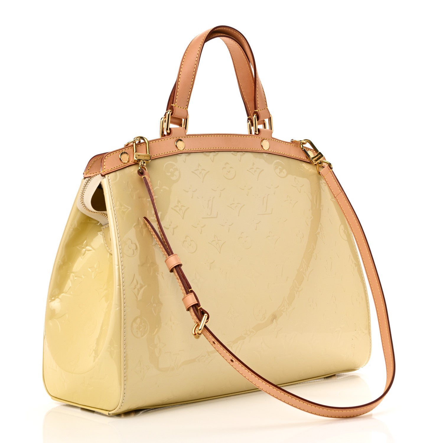 Louis Vuitton Vernis Brea GM Blanc Corail 3 of 9