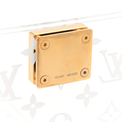 Louis Vuitton Transparent Plexiglass Cube Scott Box 6 of 6
