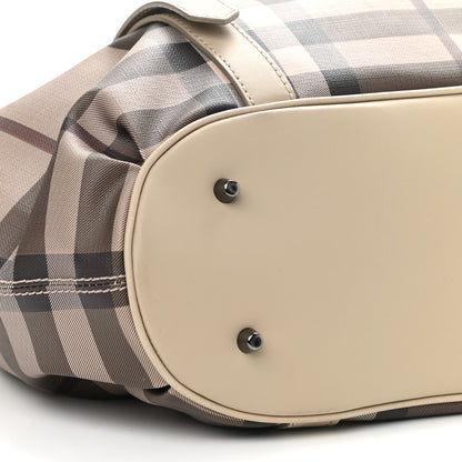 Burberry Smoked Check Small Northfield Tote Trench 10 of 11