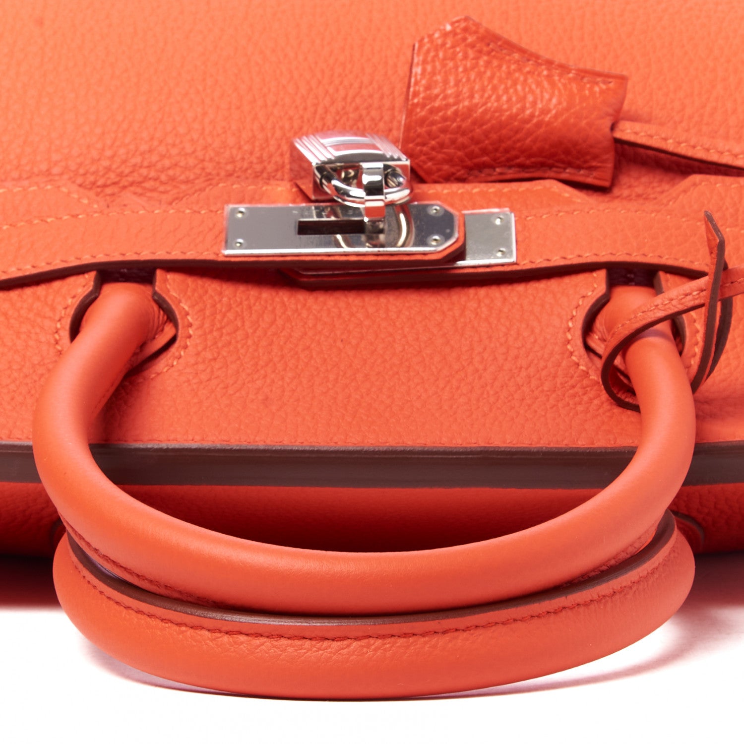 Hermes Togo Birkin 30 Capucine 11 of 31