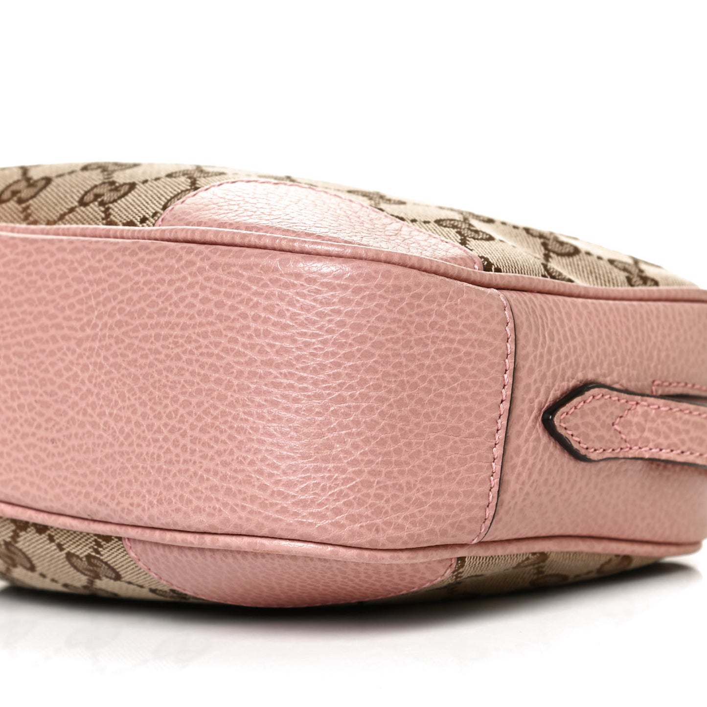 Monogram Mini Bree Messenger Bag Beige Soft Pink
