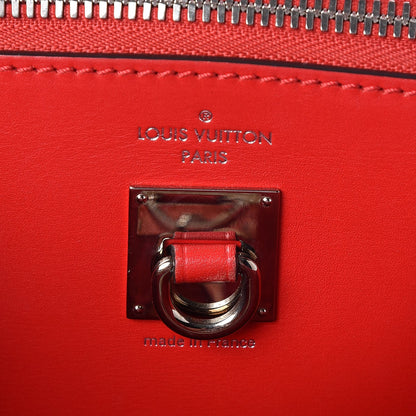 Louis Vuitton Veau Satin City Steamer MM Rubis 6 of 7