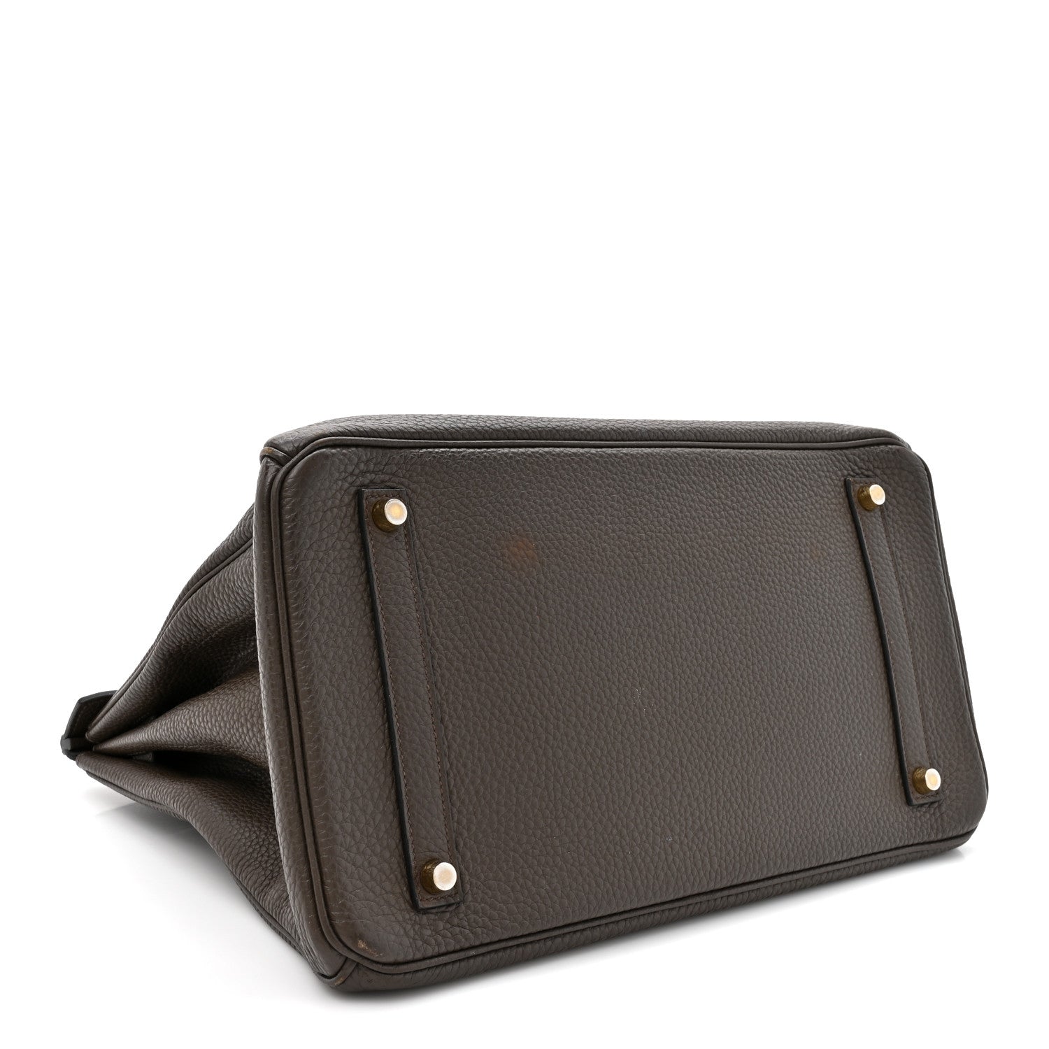 Hermes Taurillon Clemence BIRKIN 35 Cafe 4 of 16