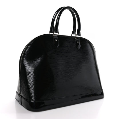 Louis Vuitton Epi Electric Alma MM Black 3 of 12