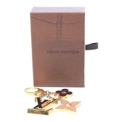 Louis Vuitton Fleur De Monogram Bag Charm Dore 4 of 4