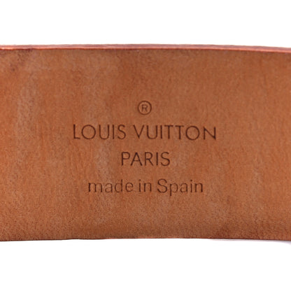 Louis Vuitton Monogram Multicolor Ceinture Belt 80 32 Black 6 of 8