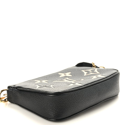 Louis Vuitton Empreinte Monogram Giant Mini Pochette Accessories Black 4 of 9