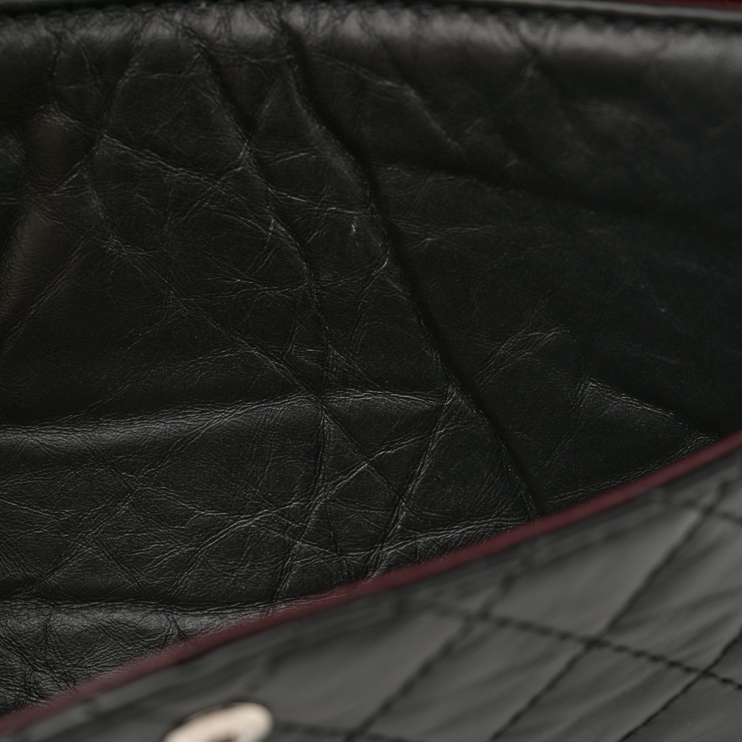 Chanel Aged Calfskin Quilted 2.55 Reissue 225 Flap Black 11 of 11