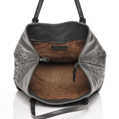 Bottega Veneta Nappa Intrecciato Medium Flow Wave Tote Ardoise 5 of 6