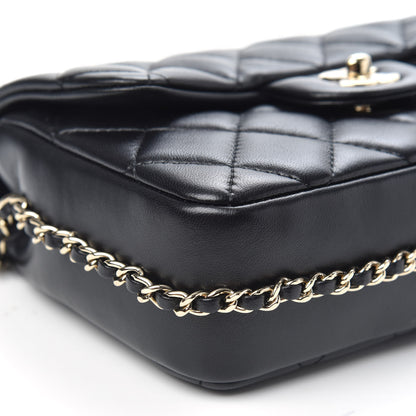 Chanel Lambskin Quilted Small My Precious Flap Black 8 of 11