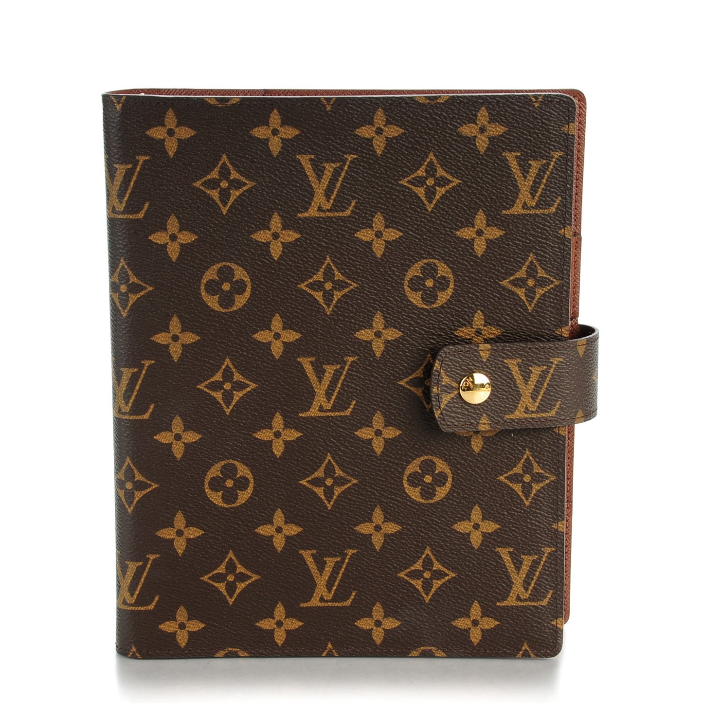 Monogram Large Ring Agenda Cover
