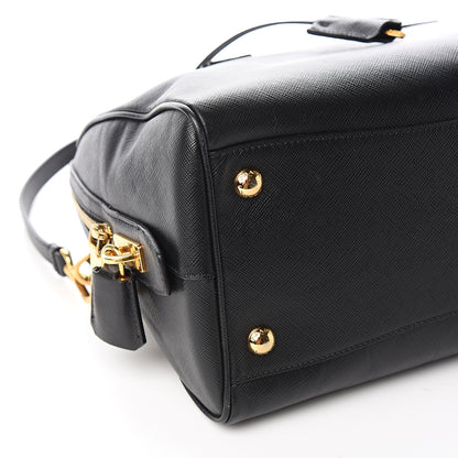Prada Saffiano Lux Bowler Black 8 of 10
