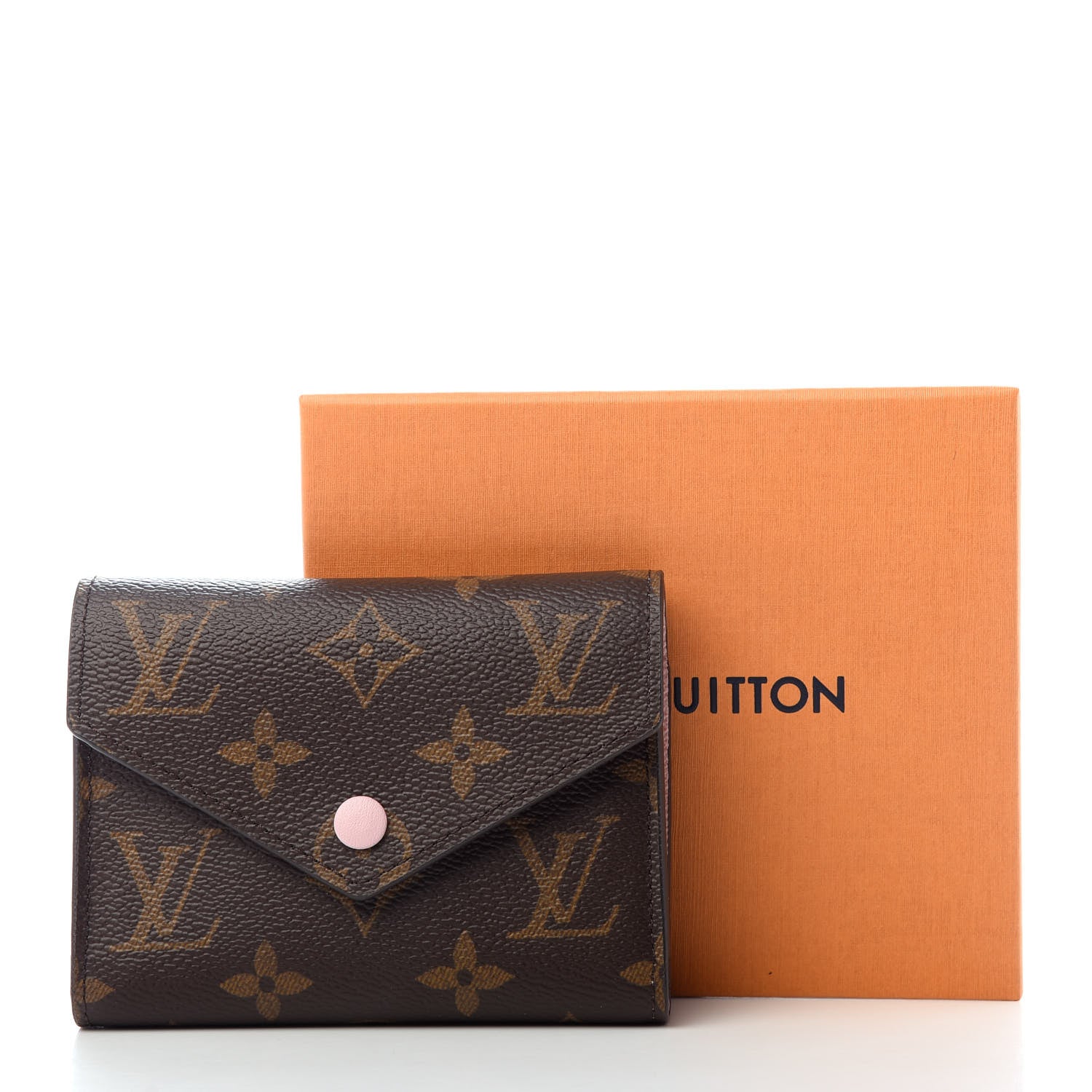 Louis Vuitton Monogram Victorine Wallet Rose Ballerine 7 of 7
