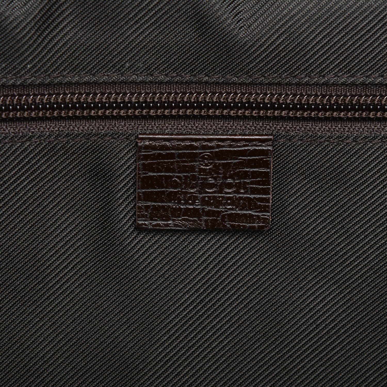 Gucci GG Plus Monogram Duffle Bag Dark Brown 7 of 7