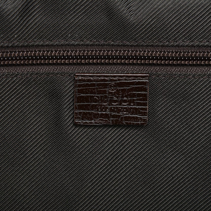 Gucci GG Plus Monogram Duffle Bag Dark Brown 7 of 7