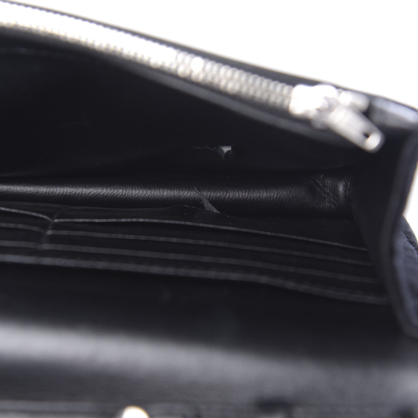 Velvet Crystal I Love Paris BB Wallet On Chain Black