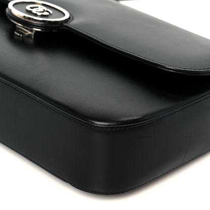 Gucci Senna Calfskin Petite GG Top Handle Shoulder Bag Black 11 of 11
