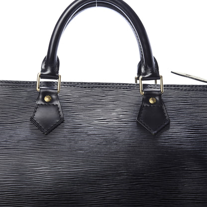 Louis Vuitton Epi Speedy 35 Black 10 of 10