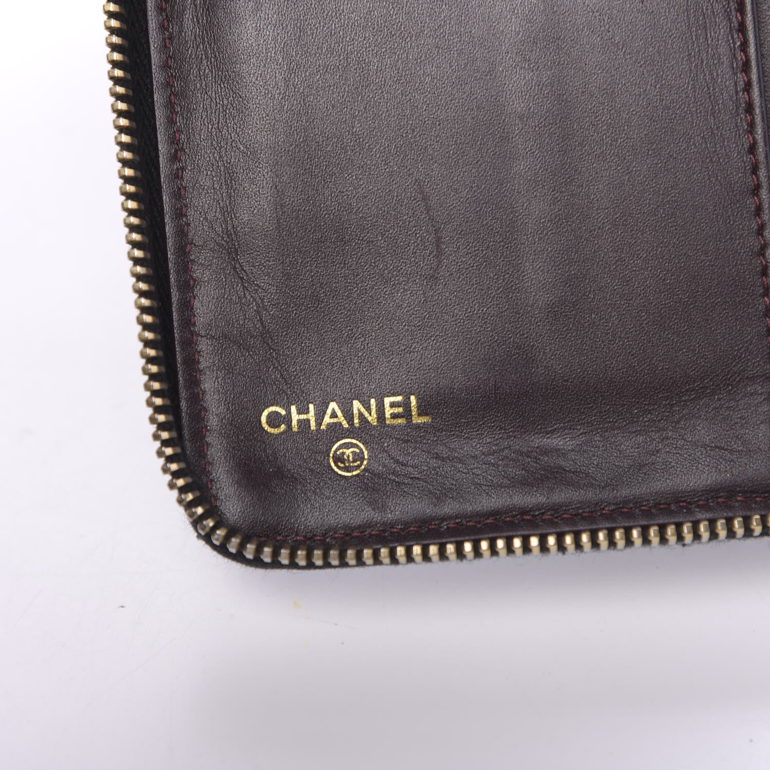 Chanel Caviar Quilted Large Zip Around Organizer Wallet Black 6 of 11