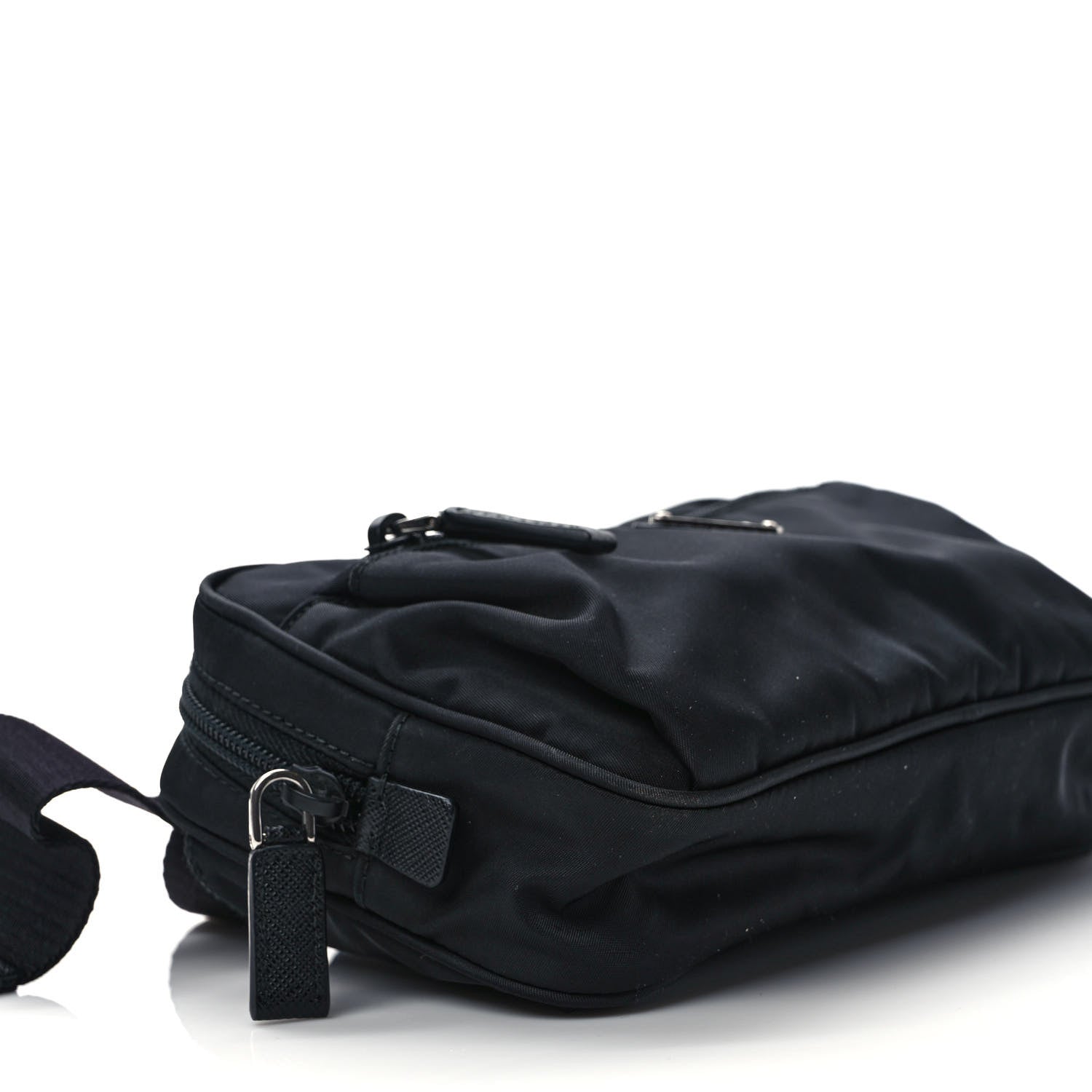 Prada Re-Nylon Saffiano Belt Bag Black 6 of 8