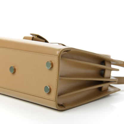 Saint Laurent Calfskin Nano Sac De Jour Dark Beige 7 of 10