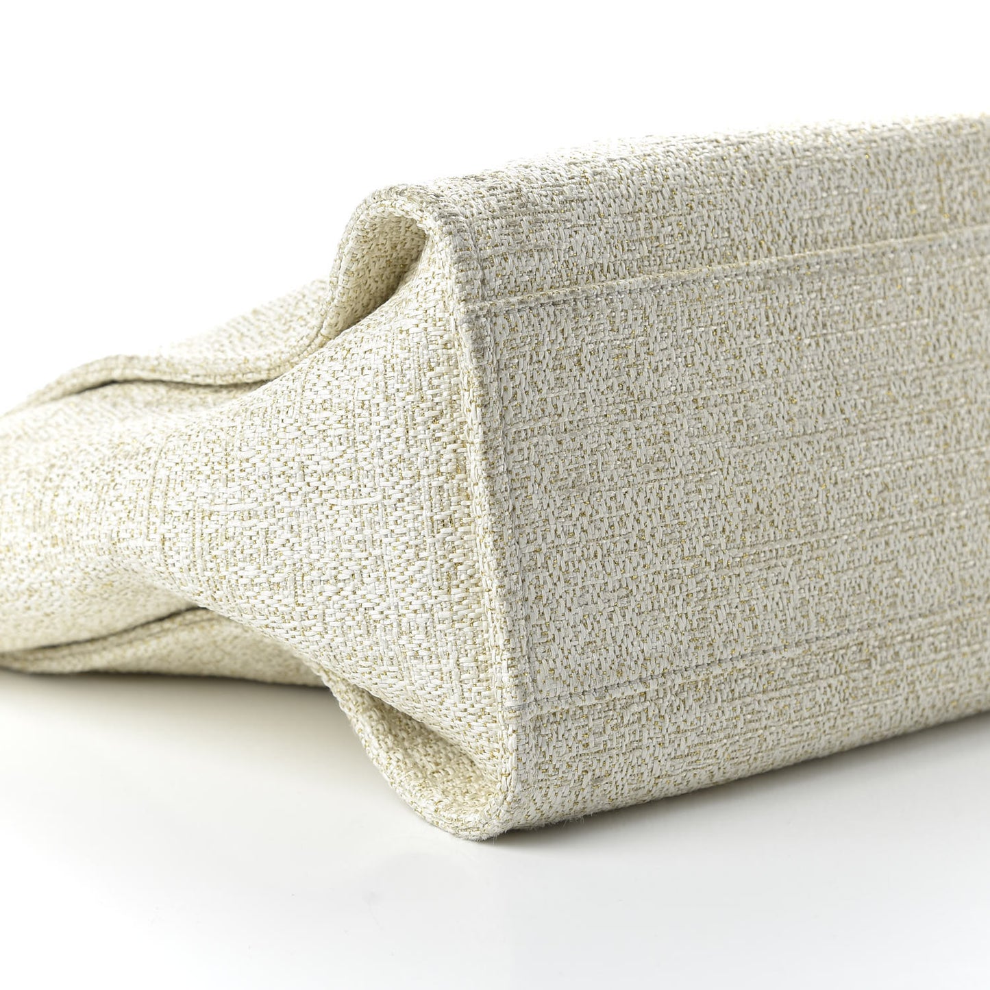 Canvas Large Deauville Tote Ivory