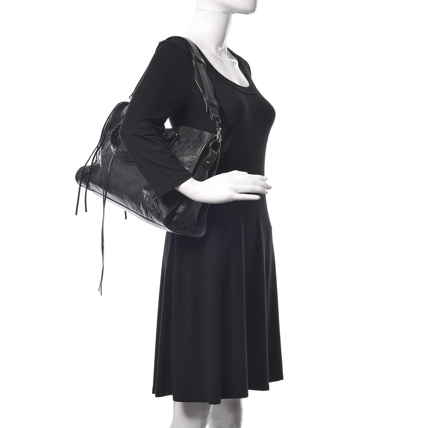Balenciaga Agneau Classic Hardware City Black 3 of 10