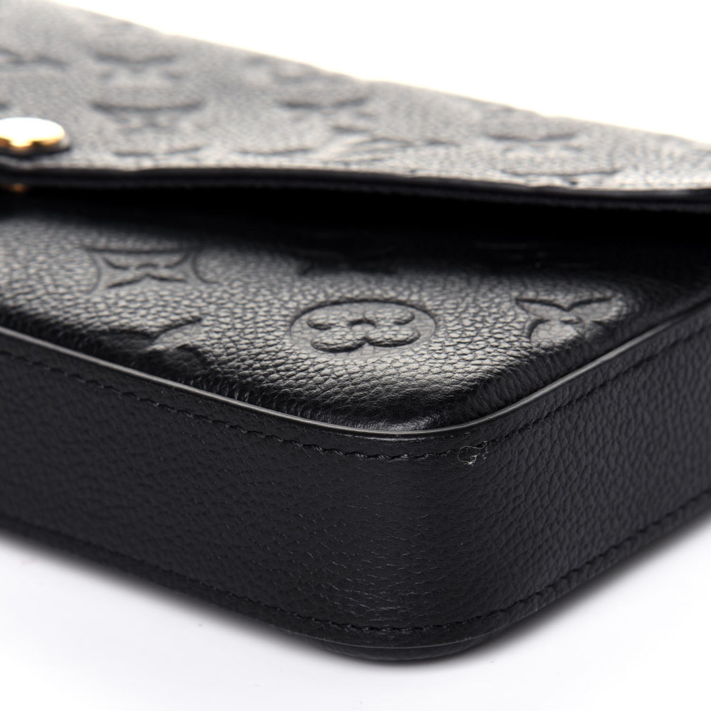 Empreinte Pochette Felicie Chain Wallet Black