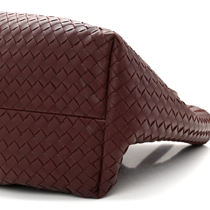 Bottega Veneta Calfskin Intrecciato Pinacoteca Reversible Tote Madder Brown Lunar 10 of 11