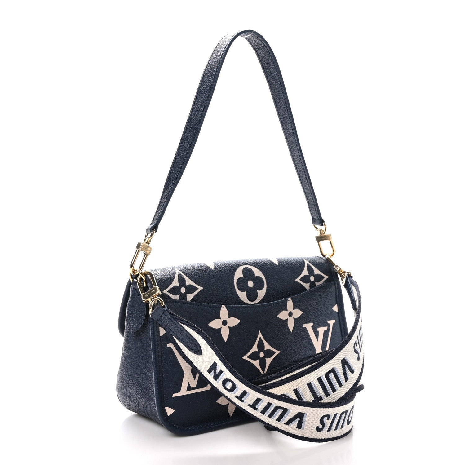 Louis Vuitton Empreinte Giant Monogram Diane Navy Creme 3 of 9