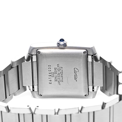 Cartier Stainless Steel 28mm Tank Francaise Automatic Watch 4 of 5