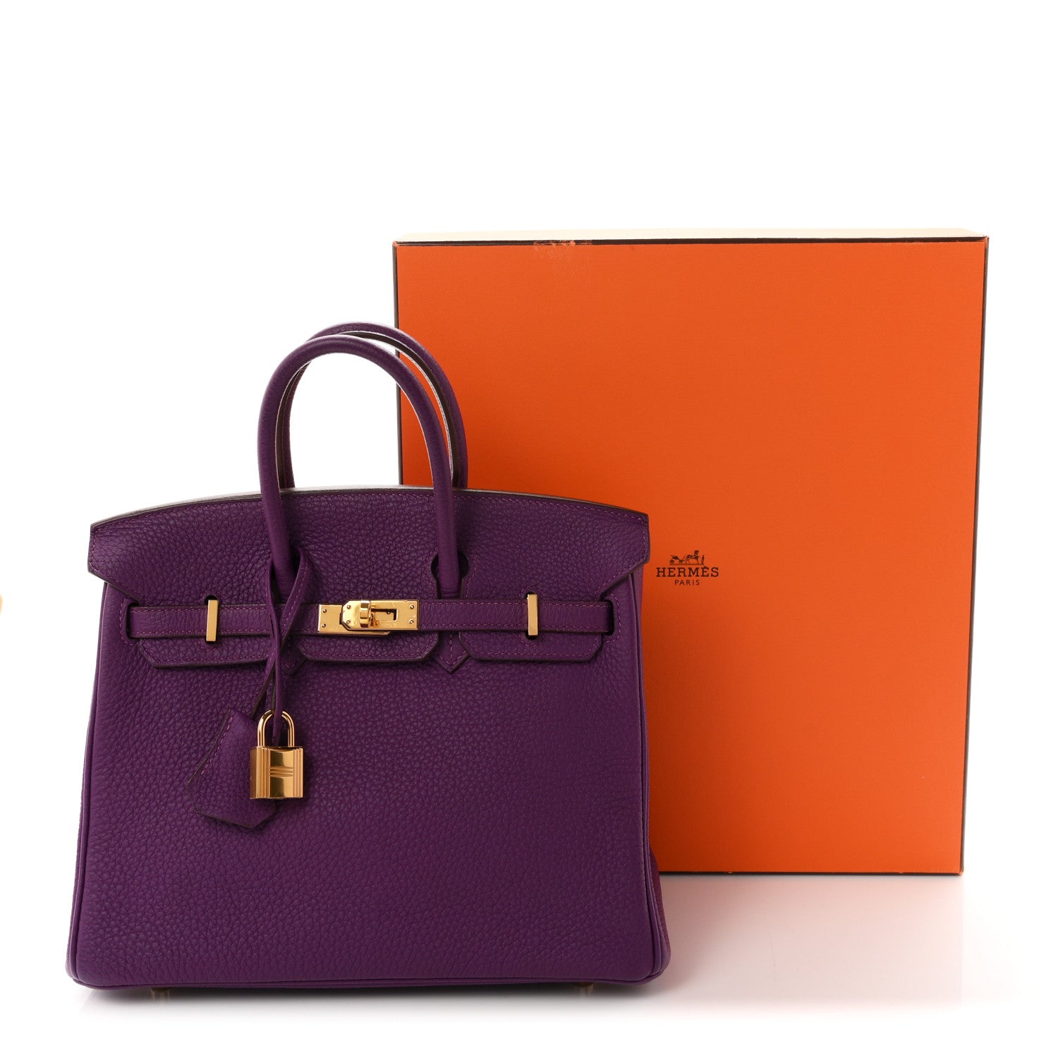 Hermes Togo Birkin 25 Anemone 11 of 11