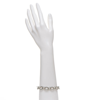 David Yurman Sterling Silver 12mm Large Oval Link Bracelet 2 of 5