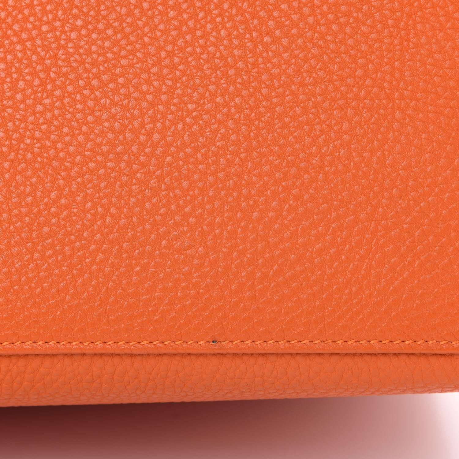 Hermes Togo Kelly Sellier 35 Orange 12 of 15