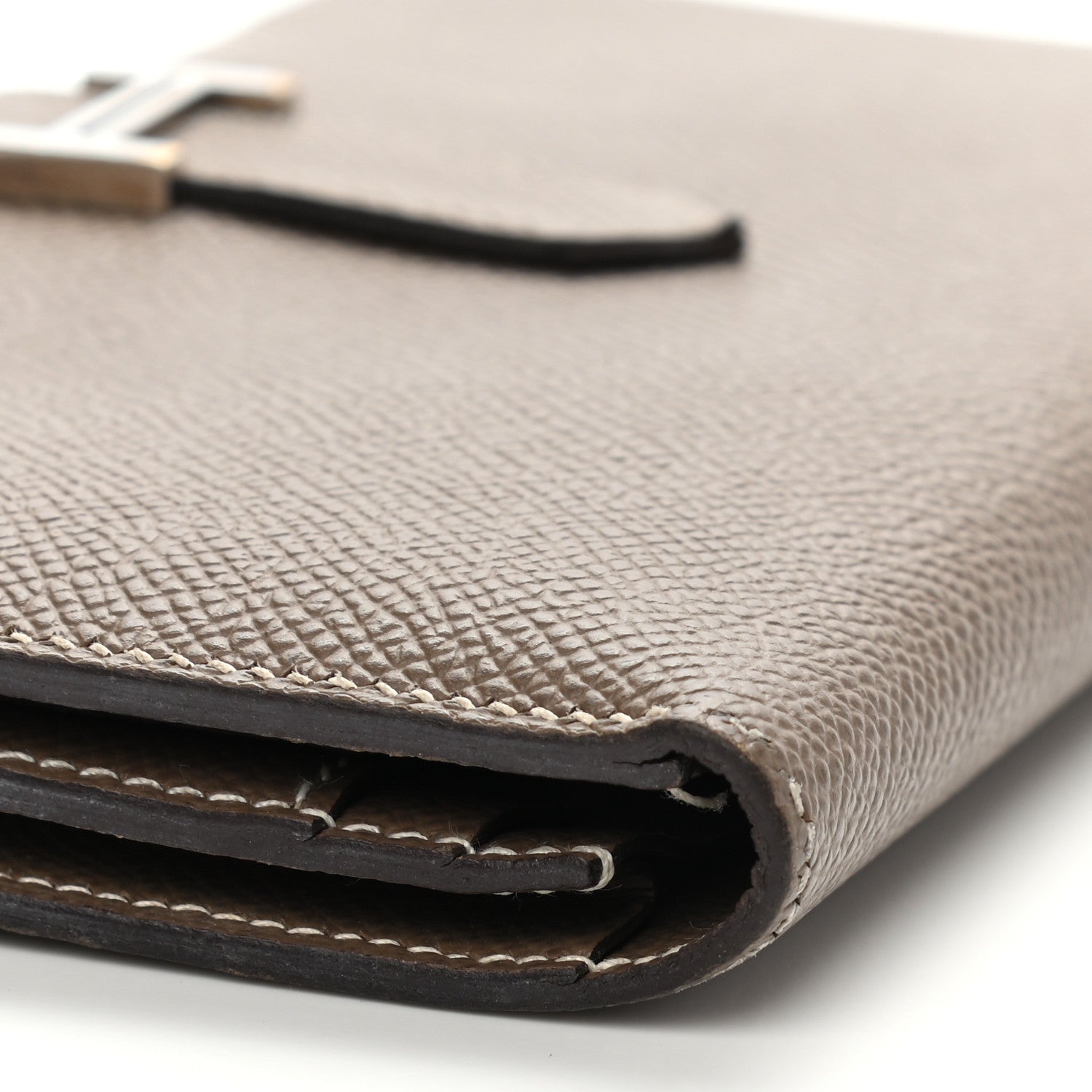 Hermes Epsom Bearn Gusset Wallet Etoupe 11 of 12