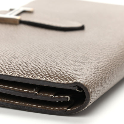 Hermes Epsom Bearn Gusset Wallet Etoupe 11 of 12