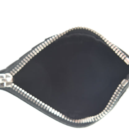 Saint Laurent Grained Calfskin 5 Fragments Zip Pouch Card Holder Black 5 of 8