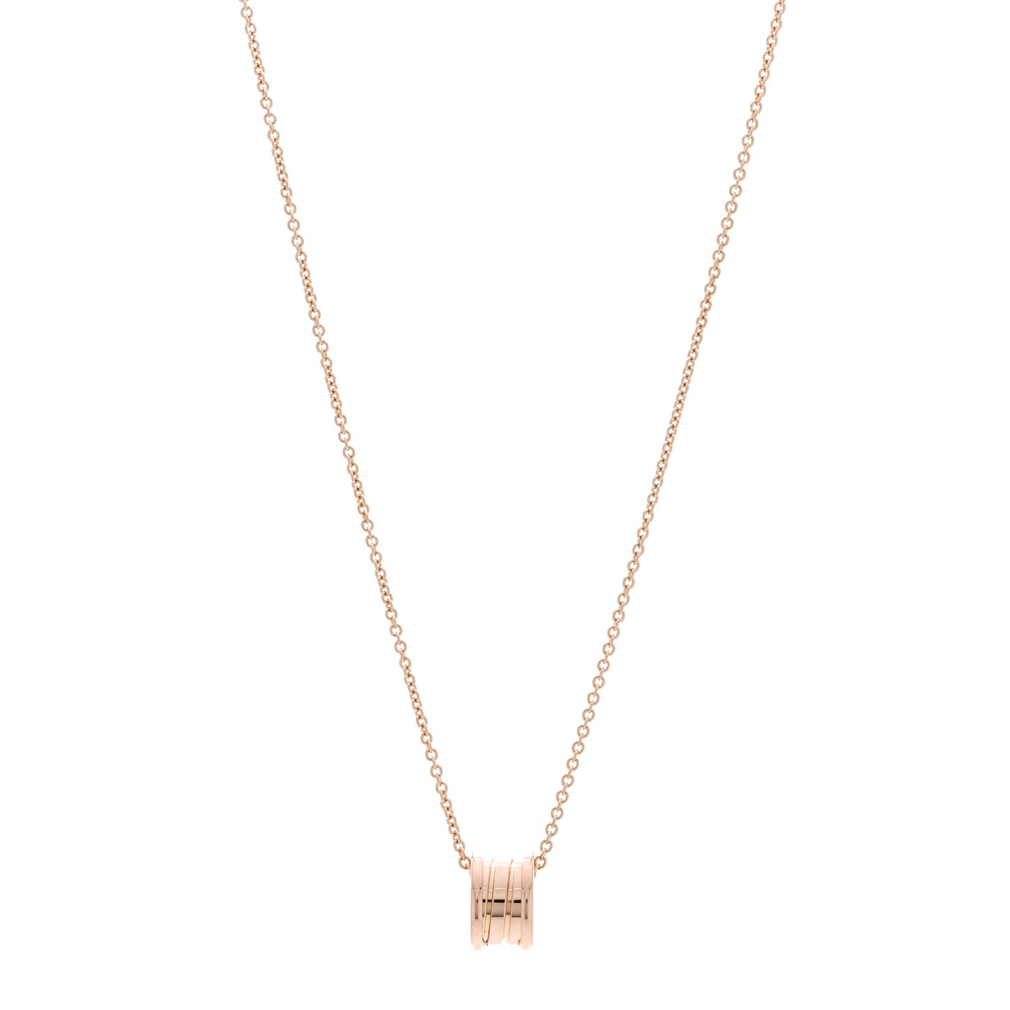 18K Rose Gold B.Zero1 Pendant Necklace