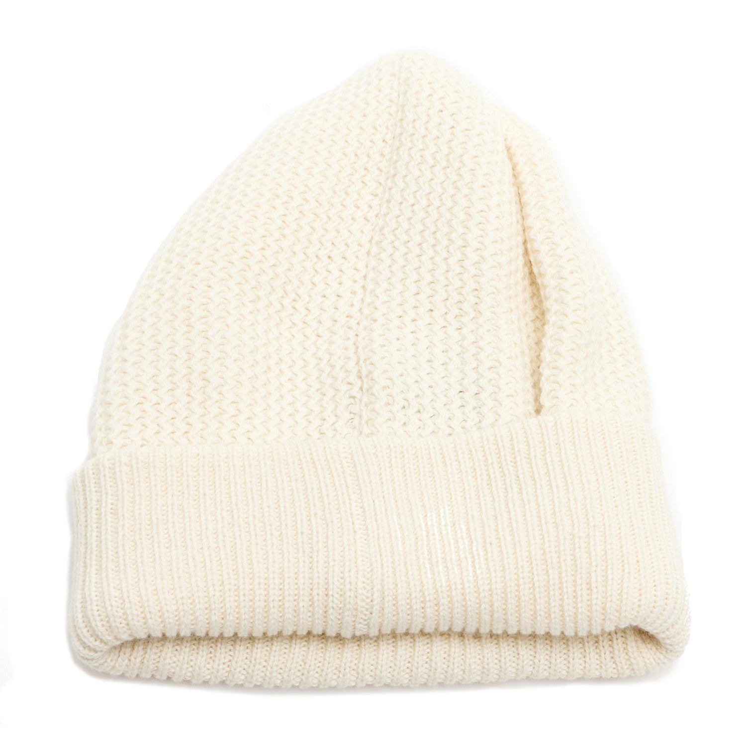 Chanel Cashmere Sequin Logo Beanie Hat Ivory Gold 3 of 5
