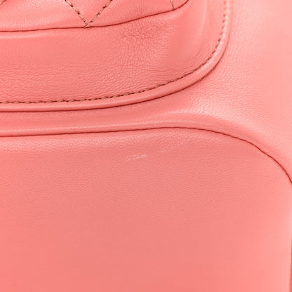 Chanel Lambskin Quilted Small Duma Drawstring Backpack Pink 11 of 11