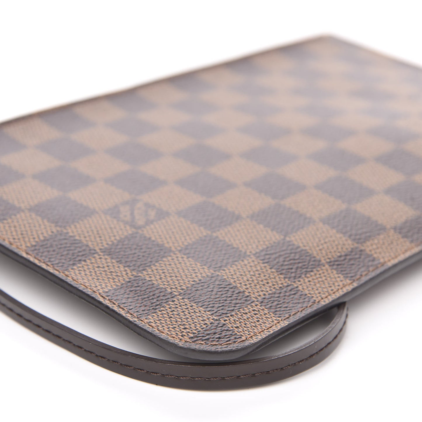 Damier Ebene Neverfull MM GM Pochette Rose Ballerine