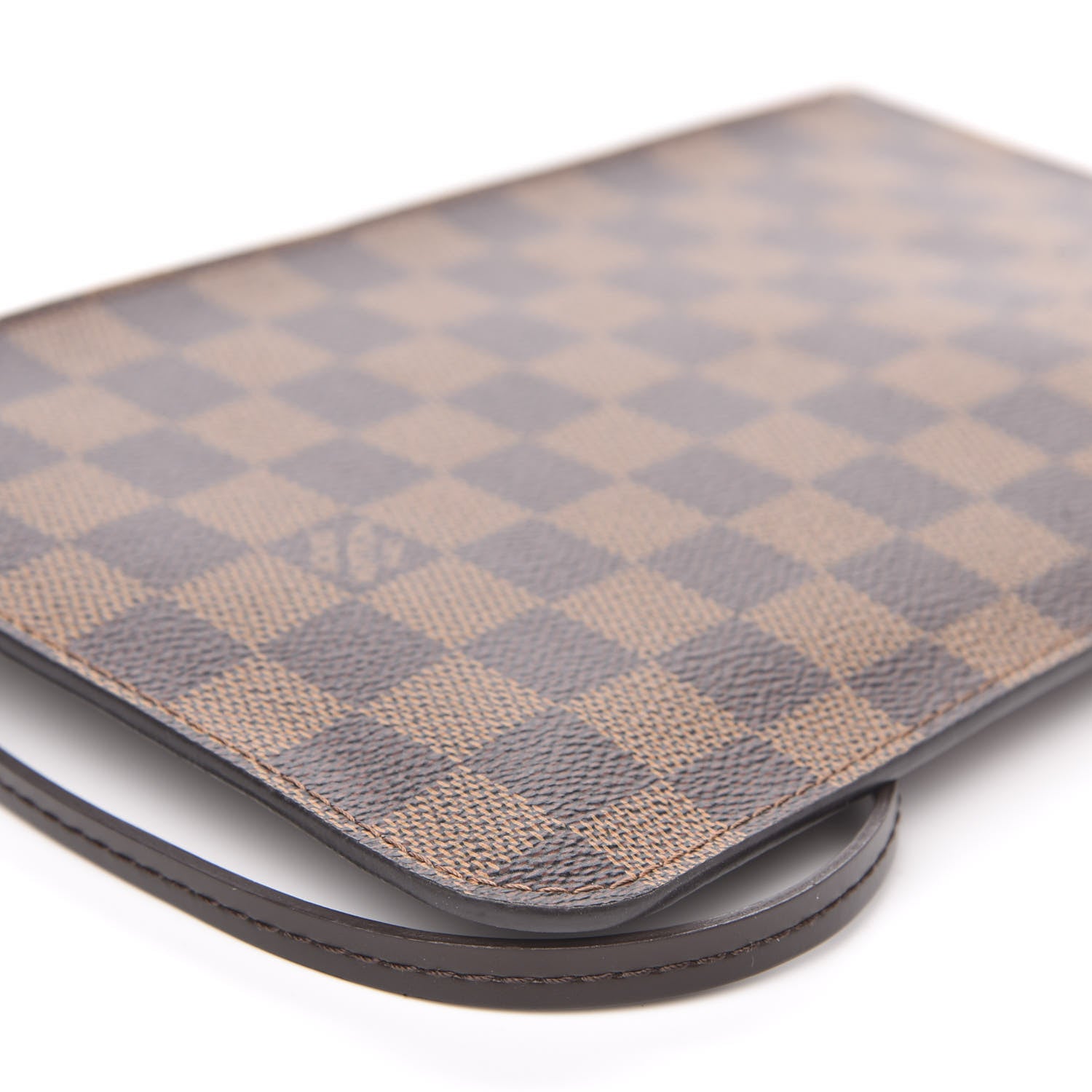 Louis Vuitton Damier Ebene Neverfull MM GM Pochette Rose Ballerine 9 of 10