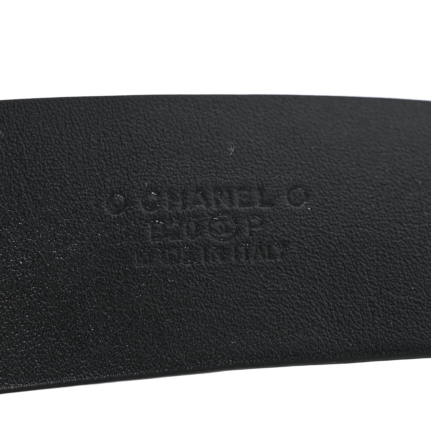 Calfskin Crystal CC Starfall Belt 85 34 Black